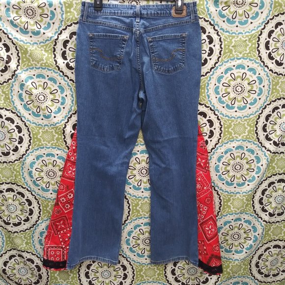 2096 Jeaniemade Size 12 Levi's Signature Bell-Bottoms - Picture 2 of 4